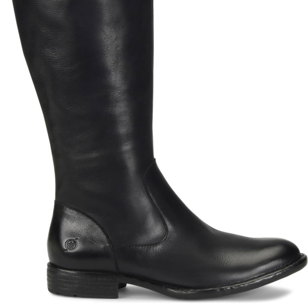 Born Shaunie Wide Calf Riding Boots Size 8M